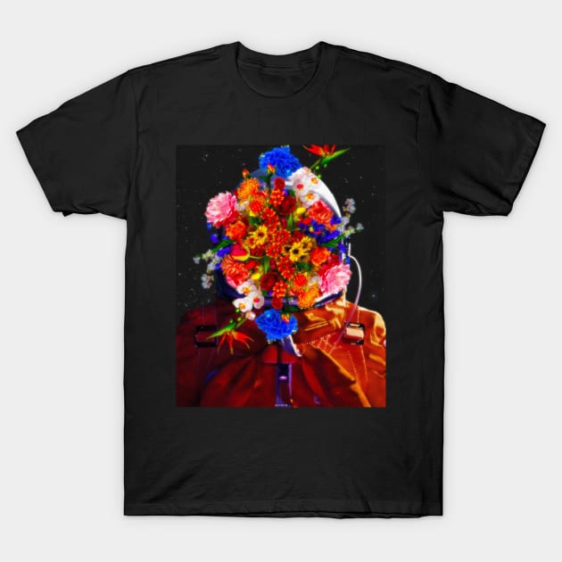 FLOWER ASTRONAUT. T-Shirt by LFHCS